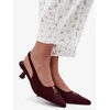 Bordinės aukštakulnės basutės su smailėjančia nosimi Step in style