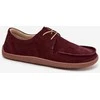 Bordo moteriški pusbačiai iš zomšos Step in Style