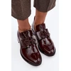 Bordo spalvos aulinukai su kaspinėliu Step in style