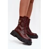 Bordo spalvos aulinukai su raišteliais Step in style