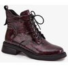 Bordo spalvos aulinukai su raišteliais Step in style