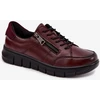 Bordo spalvos aulinukai su raišteliais Step in style