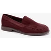 Bordo spalvos mokasinai Step in style