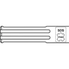 Bosch SDS max antg.stulpelių įkalimui 16,5x260 mm