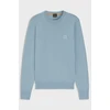 Boss Megztas Kanovano_S Vyriškas Džemperis Šviesiai/Pastelinė Mėlyna (50527583-451)
