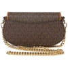 Brązowa listonoszka Michael Kors 35F5GIMC1B su PVC