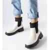 Breolungi smėlio spalvos slip-on bagger batai