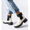 Breolungi smėlio spalvos slip-on bagger batai