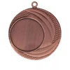 Bronzinis medalis bendras su vieta emblemai 25 mm plienas