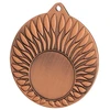 Bronzinis medalis su vieta 25 mm emblemai - plienas