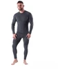 BTK0060 Vyriški pilki termoaktyvūs marškinėliai RAGNAR 2XL/3XL NILS