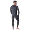 BTK0060 Vyriški pilki termoaktyvūs marškinėliai RAGNAR 2XL/3XL NILS