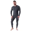 BTK0060 Vyriški pilki termoaktyvūs marškinėliai RAGNAR 2XL/3XL NILS