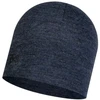 Mėlyna BUFF MERINO MIDWEIGHT BEANIE MELANGE NIGHT Mėlynas