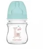 Canpolbabies CANPOL 35/220 EasyStart Exotic 120ml buteliukas nuo dieglių plačios burnos žalias
