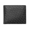 Calvin Klein CK Vyriška maža juoda odinė piniginė - LZ04G1066G-UB1