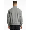 Calvin Klein užsegamas flisinis džemperis su gobtuvu ir logotipu papuošta juostele, pilkas (Pilkas Heather) - LZ04RE285G-P7E
