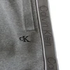 Calvin Klein vilnonės sportinės kelnės su logotipu šonuose, pilkos spalvos - LZ04LE291G-P7E
