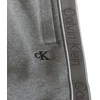 Calvin Klein vilnonės sportinės kelnės su logotipu šonuose, pilkos spalvos - LZ04LE291G-P7E