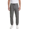 Calvin Klein vilnonės sportinės kelnės su logotipu šonuose, pilkos spalvos - LZ04LE291G-P7E