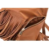 Camel spalvos natūralios odos kuprinė Let`s Go Boho Gregorio