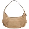 Camelowa skórzana torebka na ramię Michael Kors 35S6G0WS8S