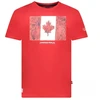 Canadian Peak JPALMEAK Raudonas RM Vyriški Marškinėliai 233 (RBMSZ2057H/CP-ROUGE)