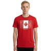Canadian Peak JPALMEAK Raudonas RM Vyriški Marškinėliai 233 (RBMSZ2057H/CP-ROUGE)