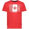 Canadian Peak JPALMEAK Raudonas RM Vyriški Marškinėliai 233 (RBMSZ2057H/CP-ROUGE)