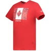 Canadian Peak JPALMEAK Raudonas RM Vyriški Marškinėliai 233 (RBMSZ2057H/CP-ROUGE)
