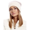 Kepurė Cap-AT-CZ-17230.43-smėlio spalvos