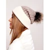 Kepurė Cap-AT-CZ-17230.43-šviesiai ruda