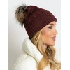Kepurė Cap-AT-CZ-173501.44-bordo