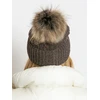 Kepurė Cap-AT-CZ-173501.44-tamsiai ruda