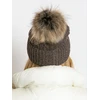 Kepurė Cap-AT-CZ-173501.44-tamsiai ruda