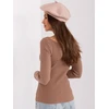 Kepurė Cap-AT-CZ-231305.82P-smėlio spalvos