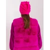 Kepurė Cap-AT-CZ-2325.96-tamsiai rožinė