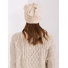 Kepurė Cap-AT-CZ-2329.79-smėlio spalvos