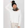Kepurė Cap-AT-CZ-CM-317.85-juoda-smėlio spalvos