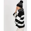 Kepurė Cap-AT-CZ-CM-319.41P-juoda ir balta