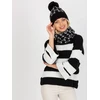 Kepurė Cap-AT-CZ-CM-319.41P-juoda ir balta
