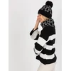 Kepurė Cap-AT-CZ-CM-319.41P-juoda ir balta
