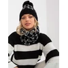 Kepurė Cap-AT-CZ-CM-319.41P-juoda ir balta