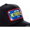 Capslab Superman Metropolis City DC Juoda beisbolo kepuraitė - FG/DC2/1/CAS/SUP1