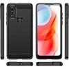 Hurtel Carbon dėklas skirtas Motorola Moto G Play 2022, juodas