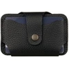 Card Holder Dėklas na karty Canaletto ze skóry juoda E9825s246