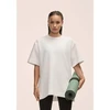 Casall Aria Oversize Marškinėliai Balti - M