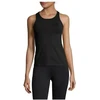 CASALL Essential Racerback Juodi sportiniai marškinėliai