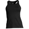CASALL Essential Racerback Juodi sportiniai marškinėliai