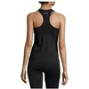 CASALL Essential Racerback Juodi sportiniai marškinėliai